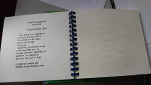 Découverte du braille : un livre