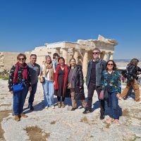 L'équipe des professeurs franco-grecs